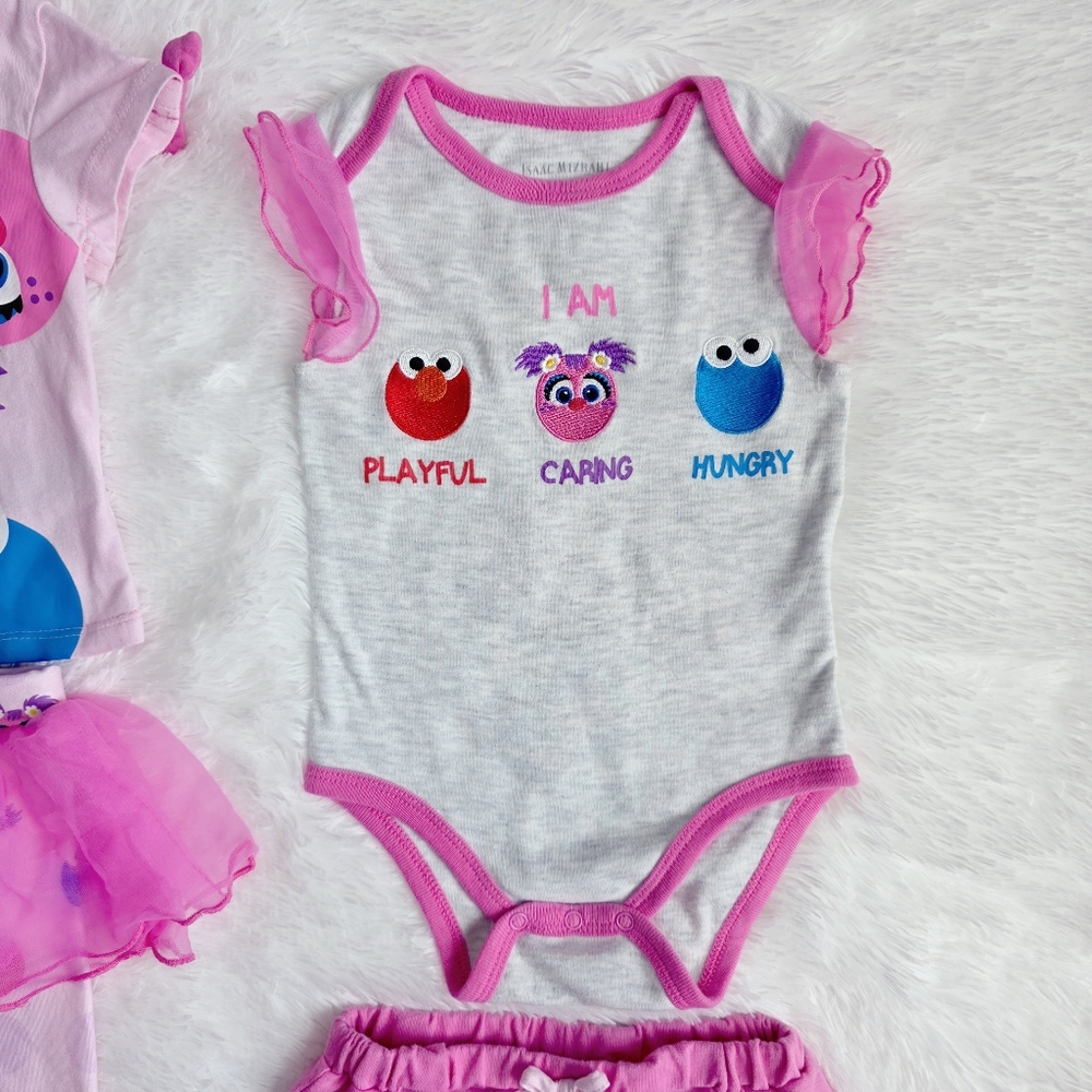 Sesame Street Baby Girls 4pc Set - Picture 5 of 7